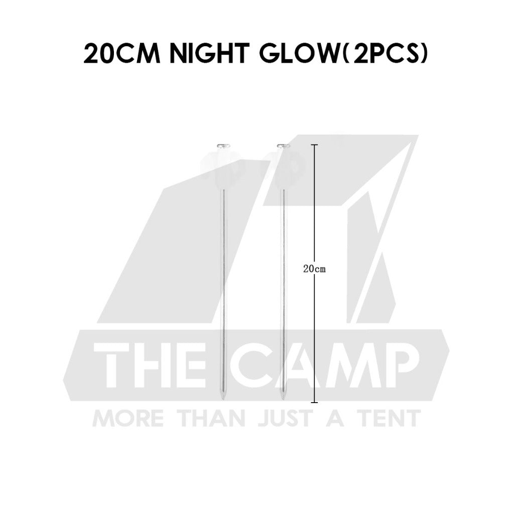 Steel Peg 20cm NightGlow (2pcs)