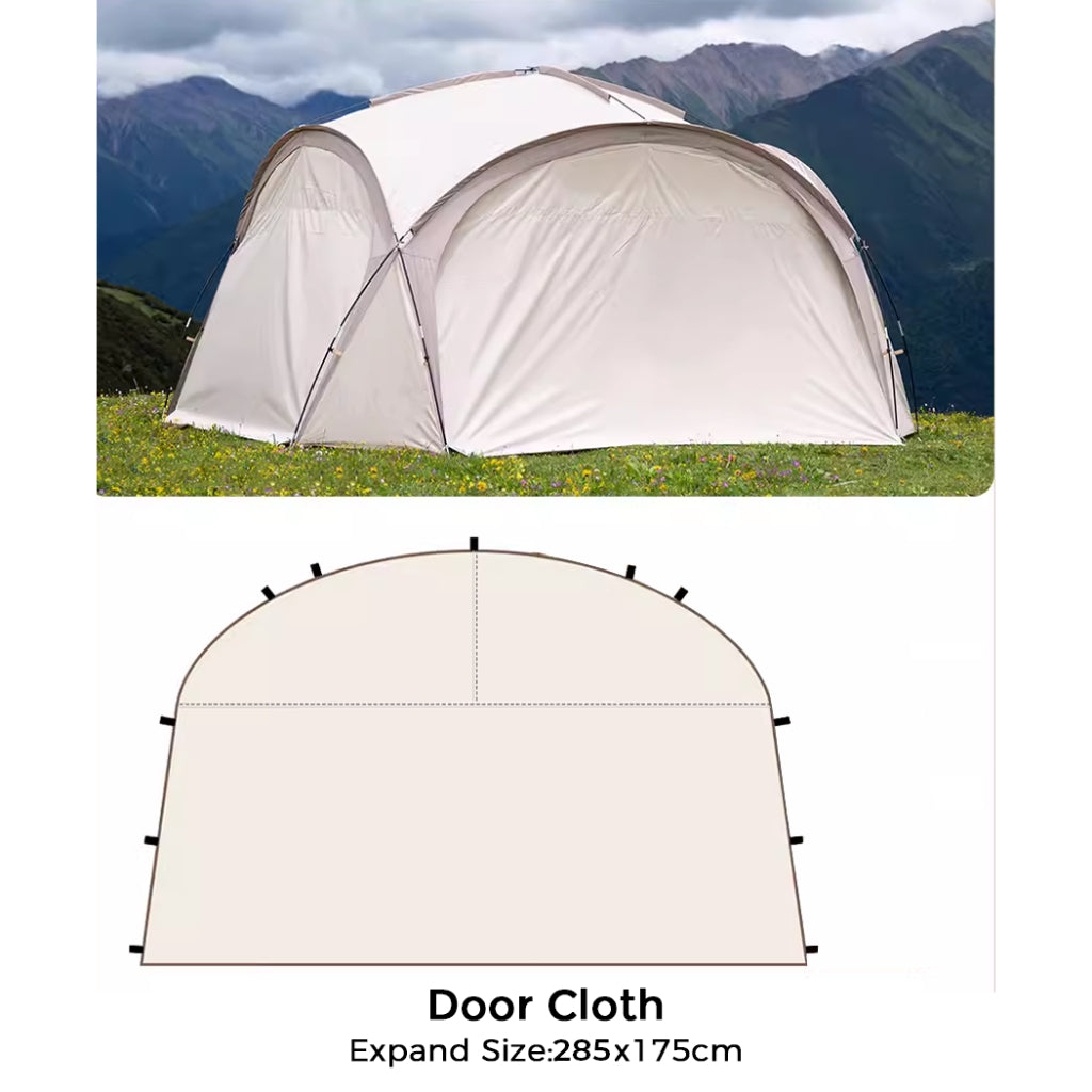 L Khaki Door Panel x2