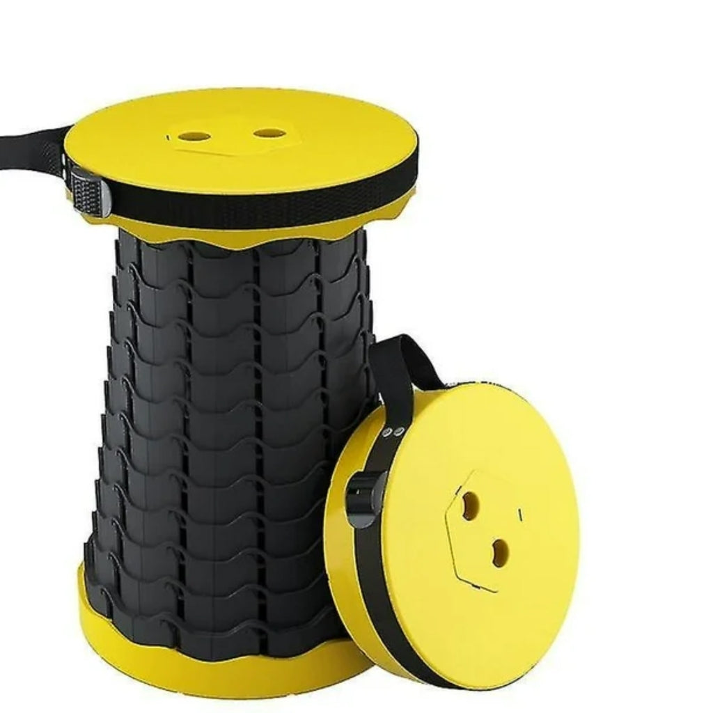 MysteryHero Telescopic Foldable Camp Chair - Yellow