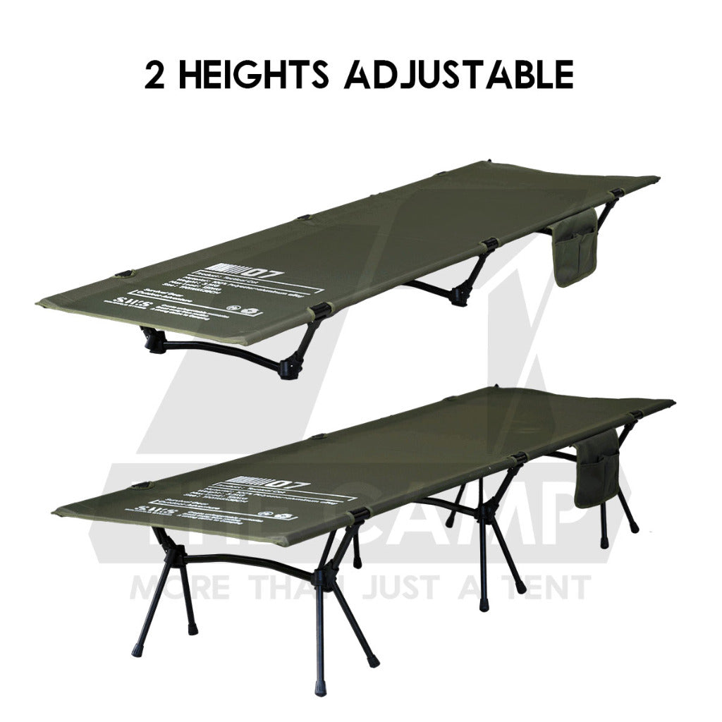 Wellhike SWS Camping Cot in use