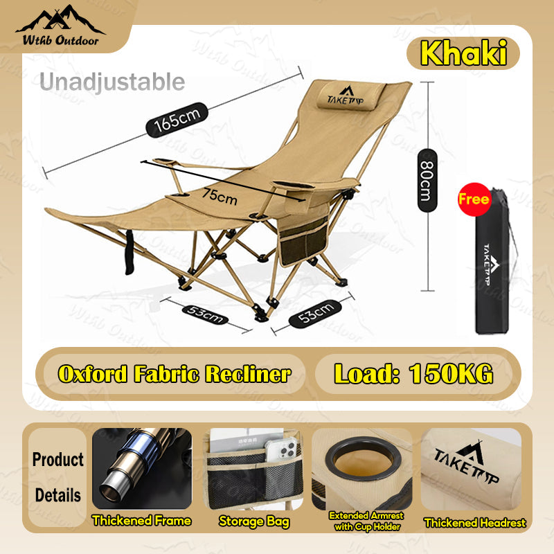WTHB Recliner Hospital-Bed - Khaki Oxford
