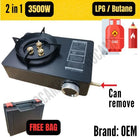 3500 W - Black