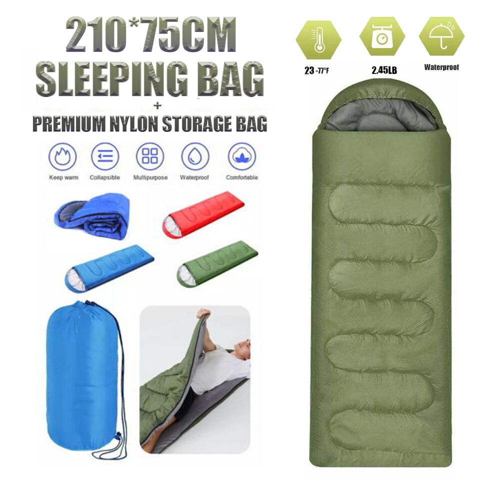 Sleeping bag drawstring hood detail