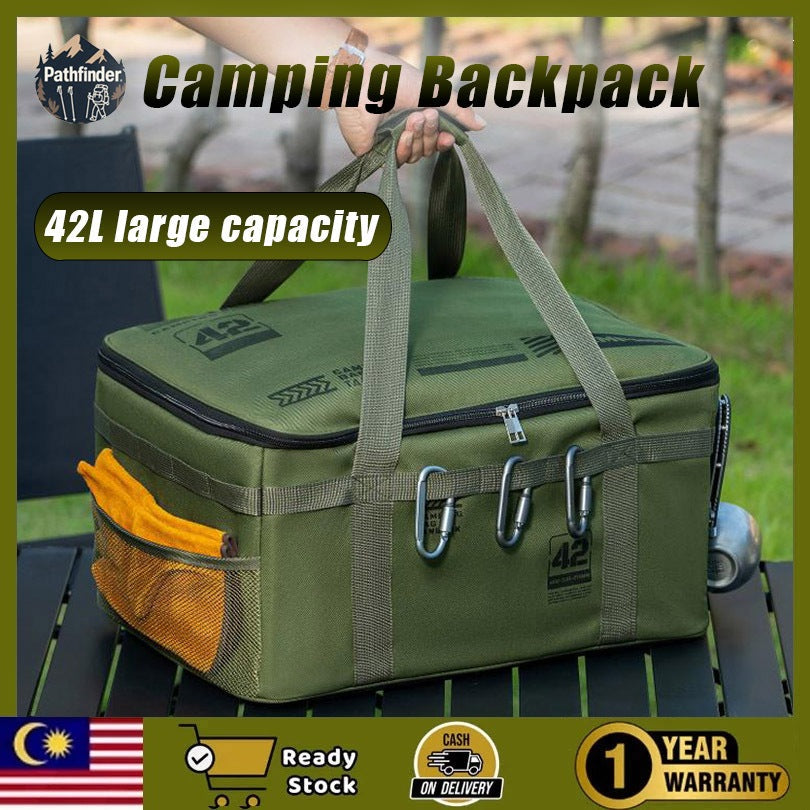 42L waterproof tactical camping gear storage bag