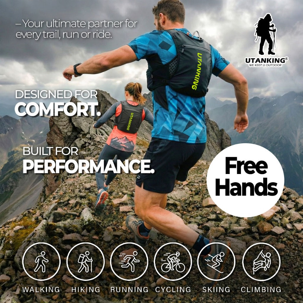 UtanKing Running Hydration Vest side view