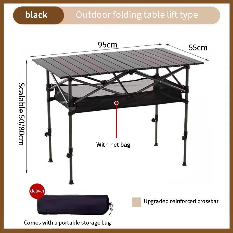 JAMILAH Egg Roll Table - L Liftable Table net