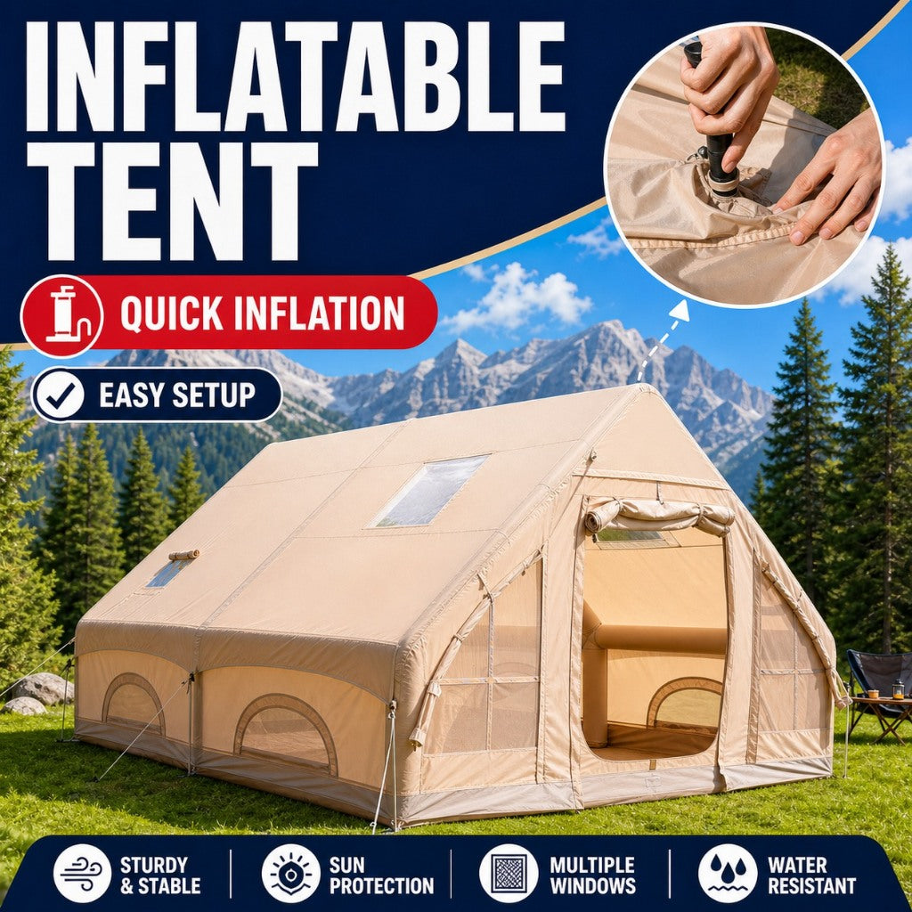 Khemah angin inflatable camping tent