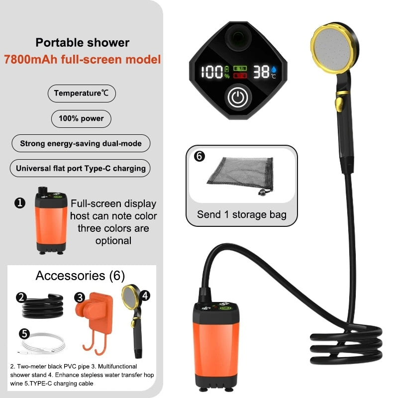 Orange 7800mAh