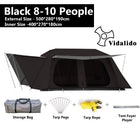 Black 8-10 people