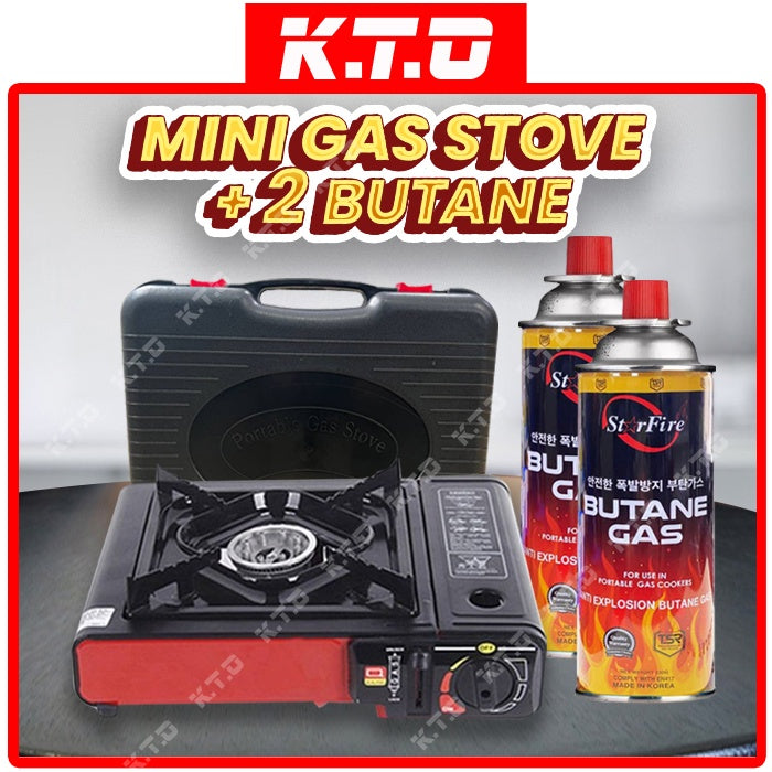 Stove + 2 Gas